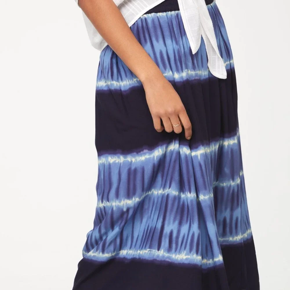 BeachLunchLounge! Jeremie TIe Dye Midi Skirt NWT! - Picture 2 of 15